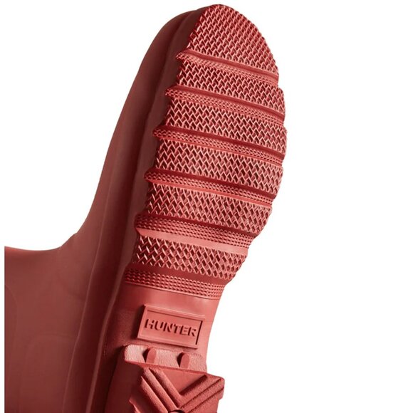 Hunter Women's Original Short Rain Boots in Military Red - Picture 4 of 5